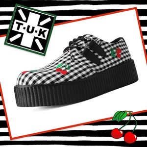 T.U.K. Gingham Cherry Creepers 🍒